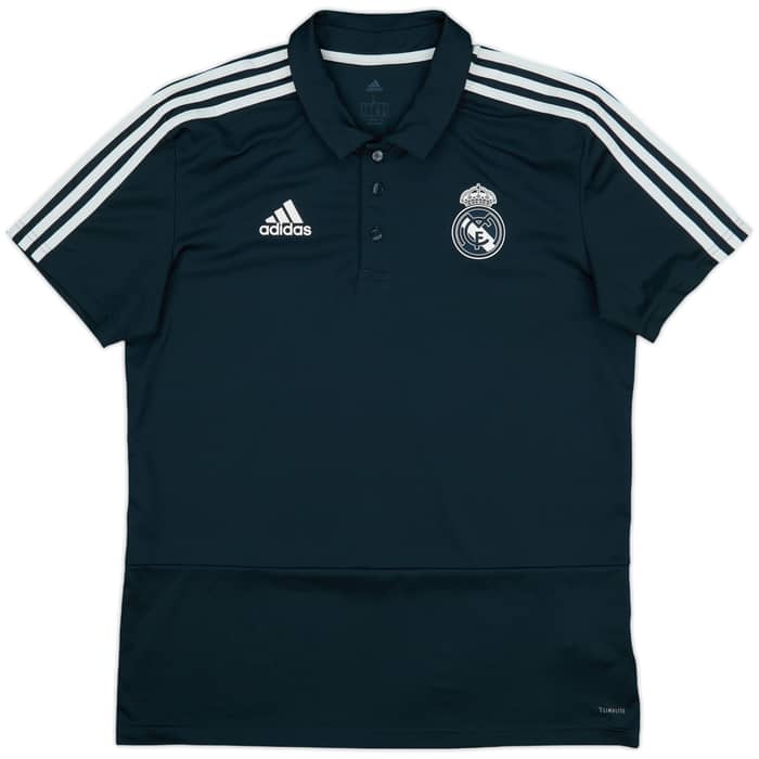2018-19 Real Madrid adidas Polo Shirt - 8/10 - (L)