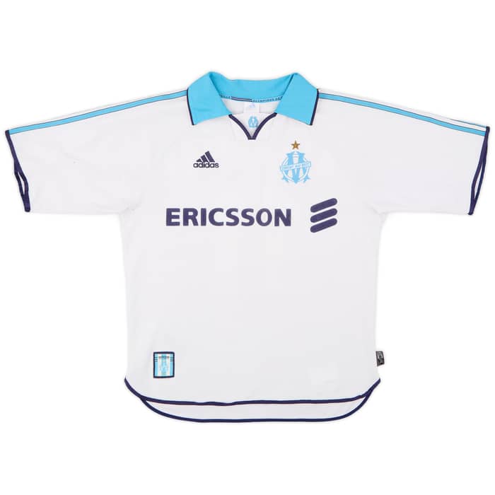 1999-00 Olympique Marseille Home Shirt Ravanelli #11 - 6/10 - (S)