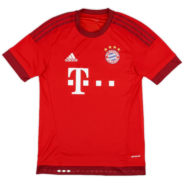 2015-16 Bayern Munich Home Shirt Thiago #6 - 10/10 - (S)