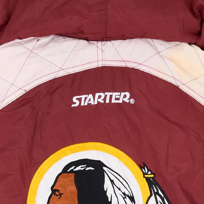 1990s Washington Redskins Starter Rain Coat - 4/10 - (L)