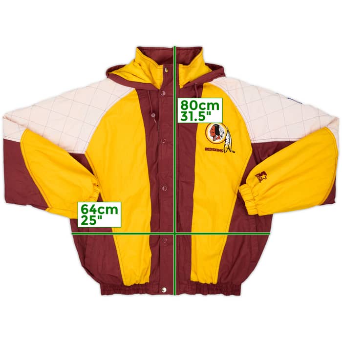 1990s Washington Redskins Starter Rain Coat - 4/10 - (L)