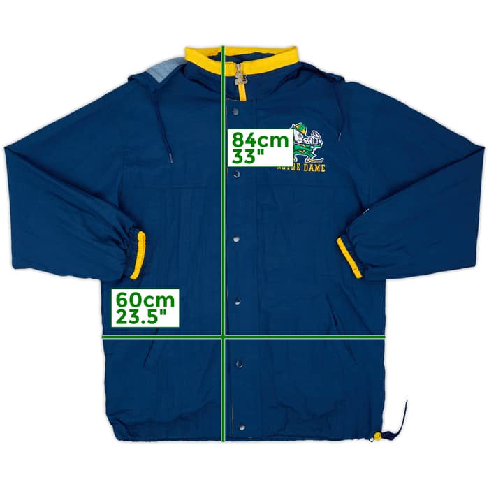 1990s Notre Dame Fighting Irish Starter Rain Jacket - 9/10 - (S)
