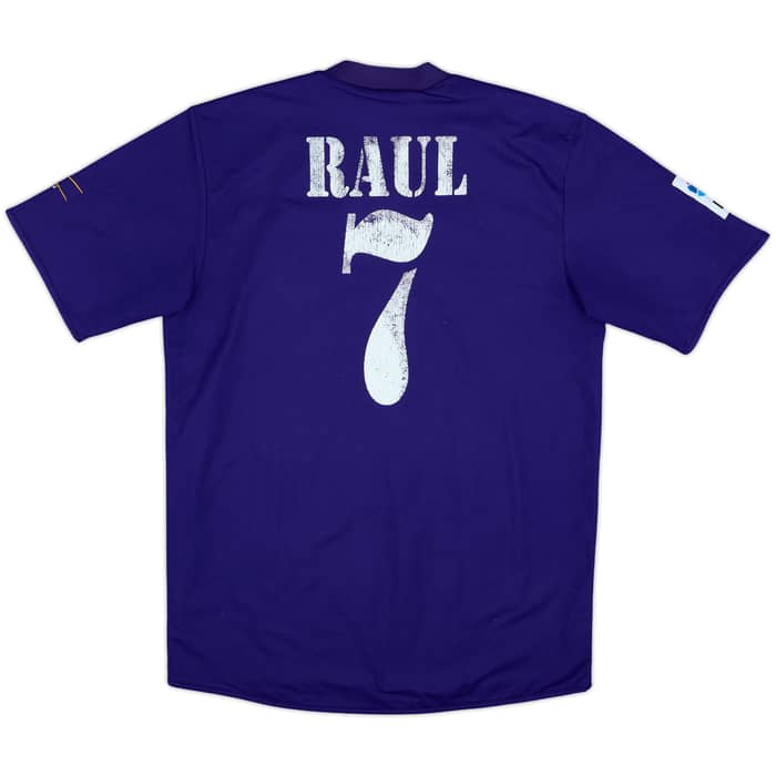 2002-03 Real Madrid Centenary Third Shirt Raul #7 - 4/10 - (L)