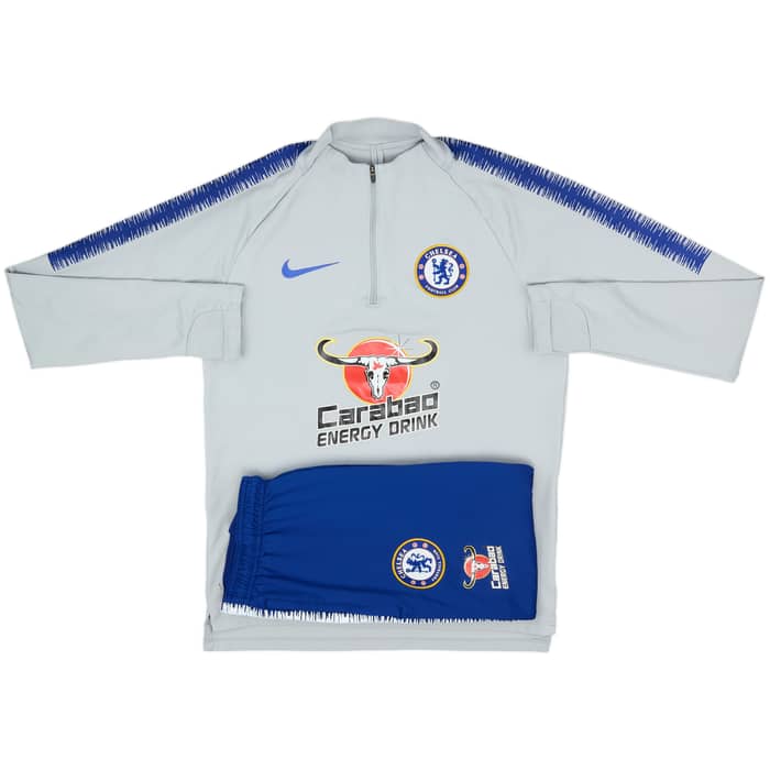 2018-19 Chelsea Nike 1/4 Zip Drill Top - 8/10 - (S)
