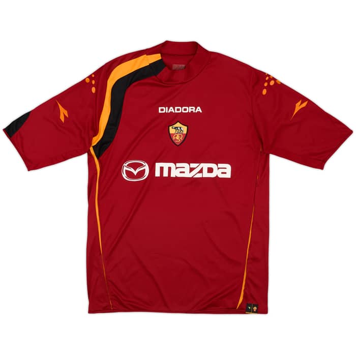 2004-05 Roma Home Shirt Cassano #18 - 8/10 - (M)