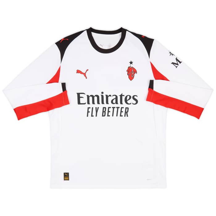2025-26 AC Milan Away L/S Shirt Gimenez #7