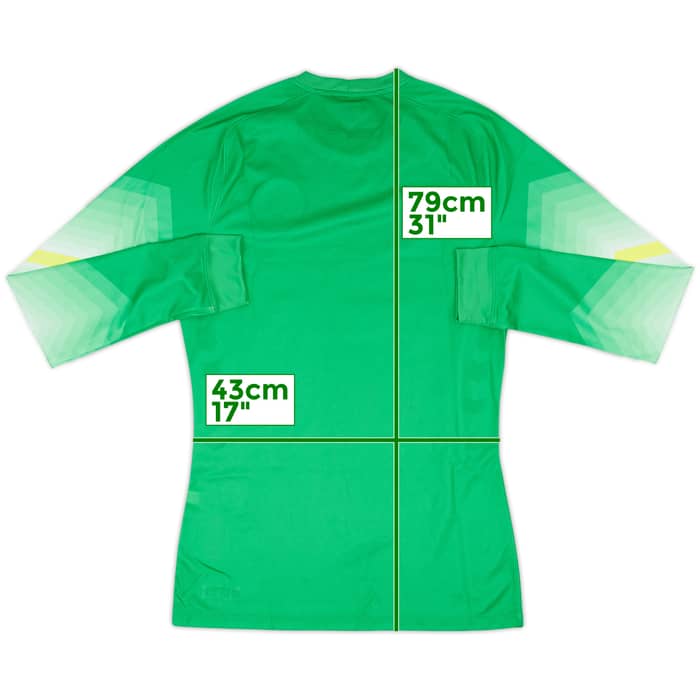 2014-15 Paris Saint-Germain Player Issue GK Shirt - 4/10 - (M)