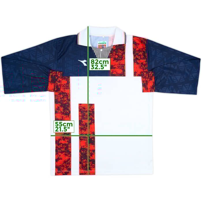 1990s Diadora Template L/S Shirt #9 - 9/10 - (XL)