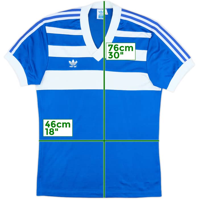 1980s adidas Template Shirt - 7/10 - (XL)