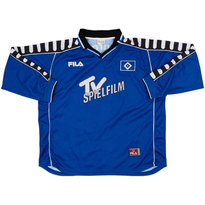 2000-01 Hamburg Away L/S Shirt Rimkus - 8/10 - (XL)