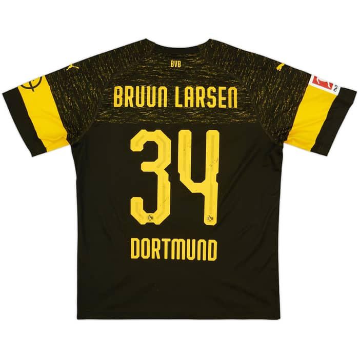 2018-19 Borussia Dortmund Away Shirt Bruun Larsen #34 - 6/10 - (L)