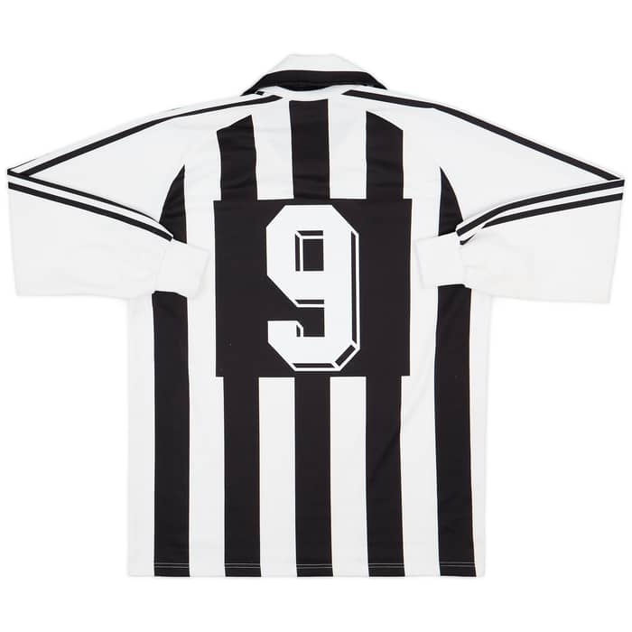 1991-92 Udinese Home L/S Shirt #9 - 7/10 - (M)