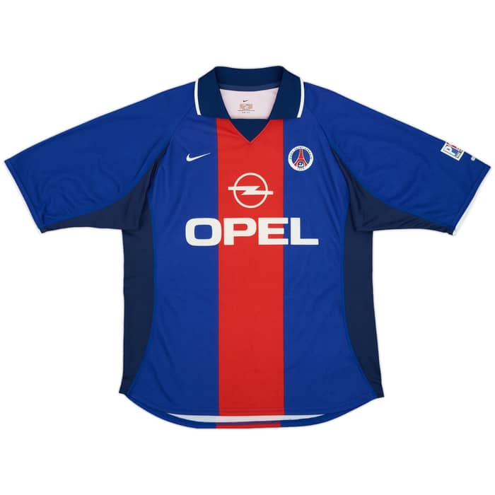 2000-01 Paris Saint-Germain Home Shirt Okocha #10 - 9/10 - (L)