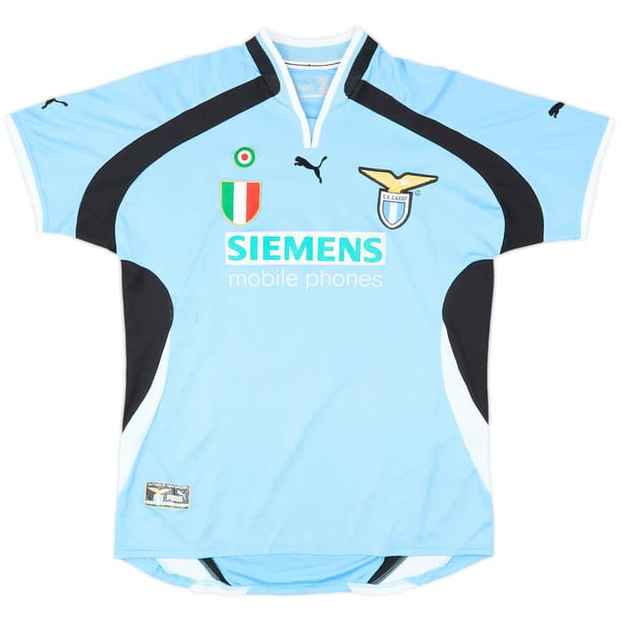 2000-01 Lazio Home Shirt Favalli #19 - 7/10 - (L)