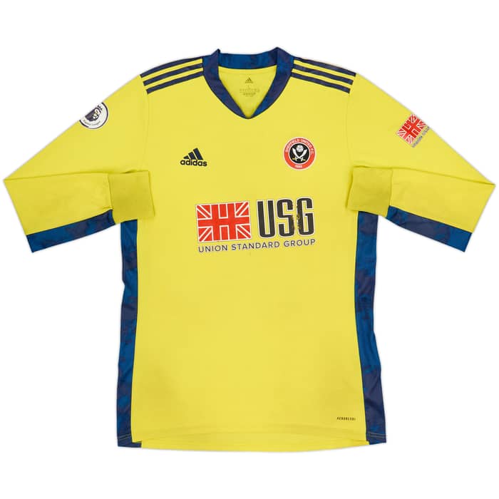 2020-21 Sheffield United GK Shirt & Shorts Ramsdale #1 - 4/10 - (L)