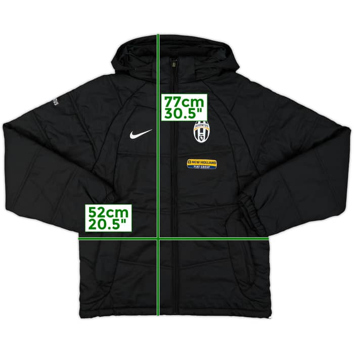 2008-09 Juventus Nike Padded Bench Coat - 8/10 - (S)