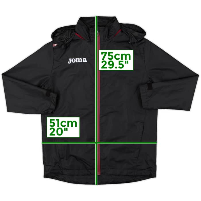2020-21 Torino Joma Hooded Rain Jacket - 10/10 - (XL.Boys)