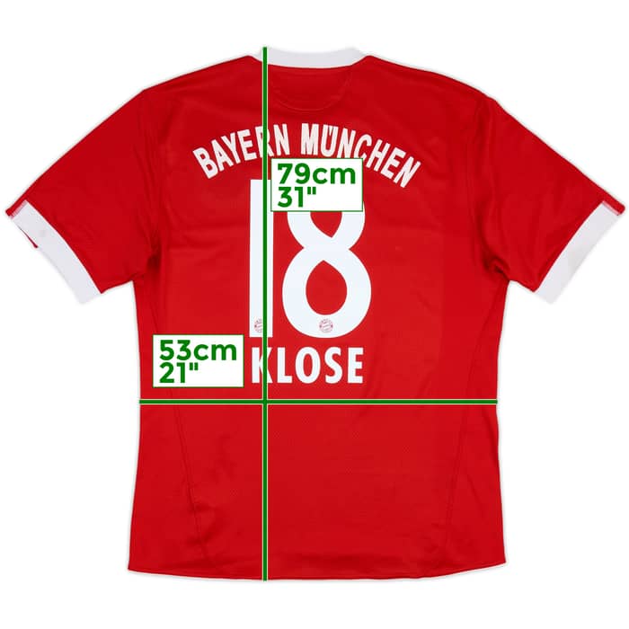2009-10 Bayern Munich Home Shirt Klose #18 - 5/10 - (L)
