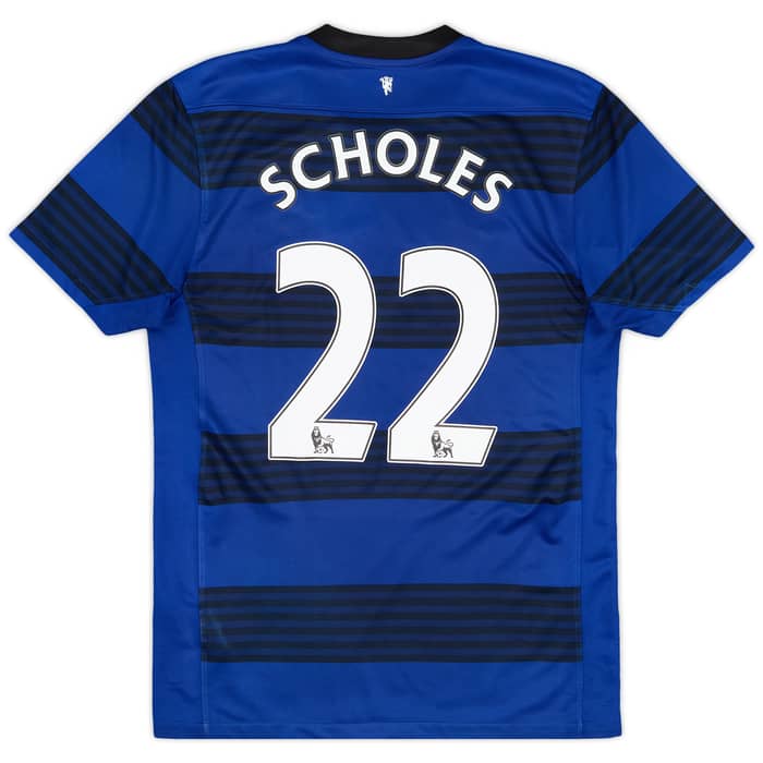 2011-13 Manchester United Away Shirt Scholes #22 - 5/10 - (S)