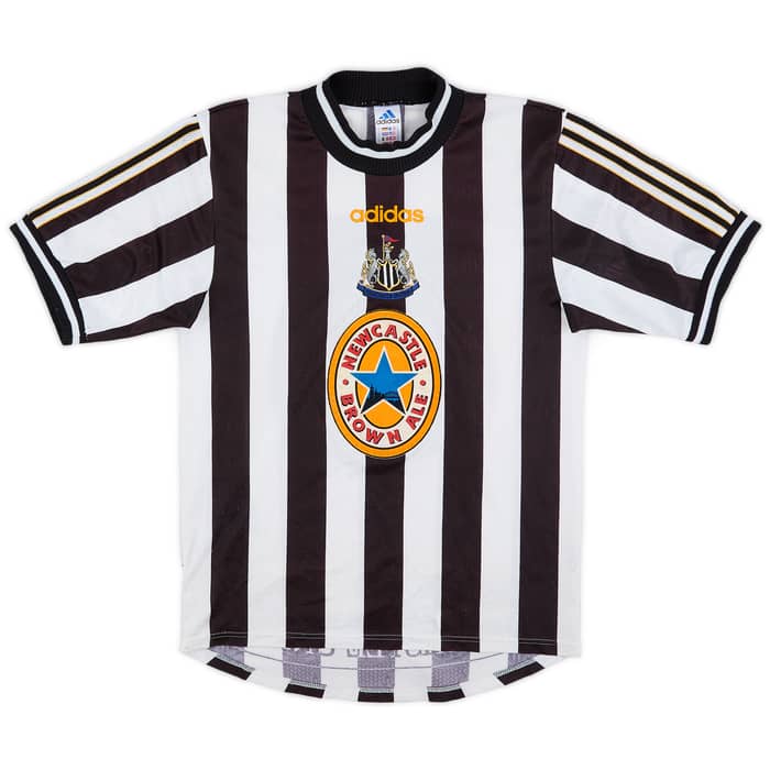 1997-99 Newcastle Home Shirt Shearer #9 - 6/10 - (S)