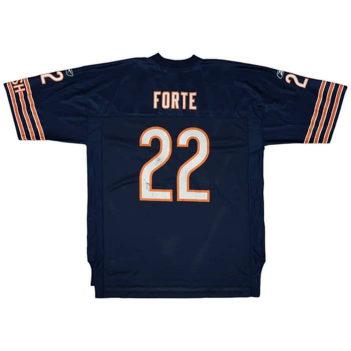 2008 Chicago Bears Forte #22 Reebok On Field Home Jersey - 6/10 - (XL)