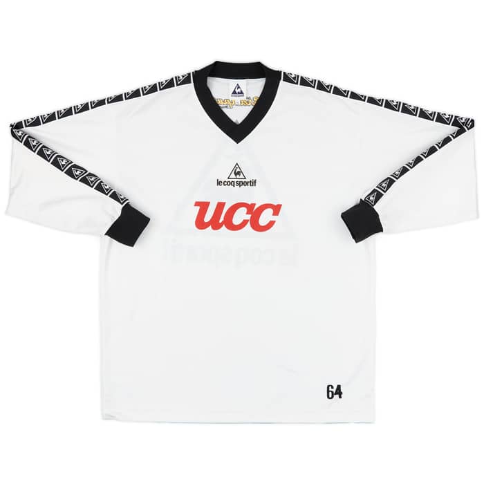 1998 Nagoya Grampus Eight Player Issue Le Coq Sportif Training L/S Shirt #64 - 7/10 - (XXL)