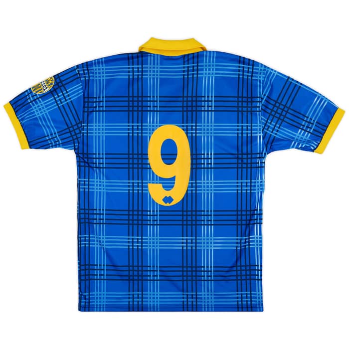 1995-96 Hellas Verona Errea Training Shirt #9 - 8/10 - (L)