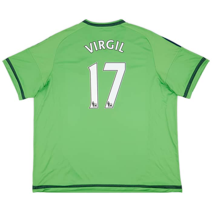 2015-16 Southampton Away Shirt Virgil #17 - 9/10 - (3XL)