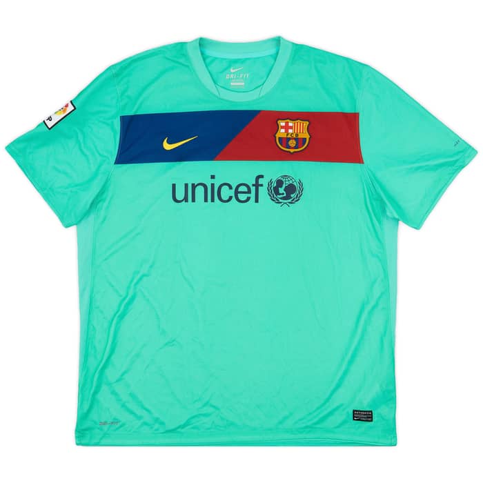 2010-11 Barcelona Away Shirt Messi #10 - 8/10 - (XXL)