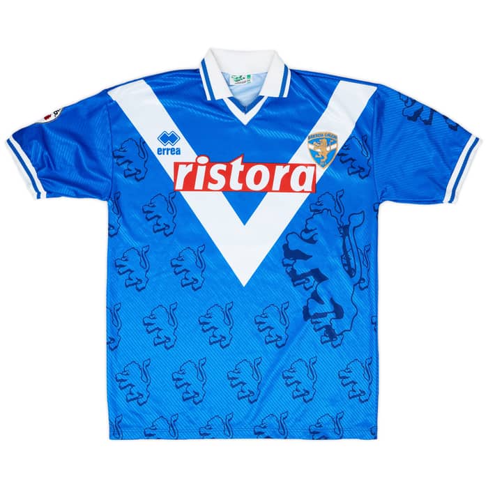 1997-98 Brescia Match Worn Home Shirt Doni #10
