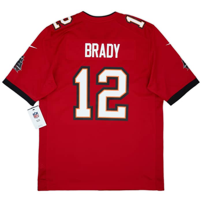 2020-22 Tampa Bay Buccaneers Brady #12 Nike Game Home Jersey (M)