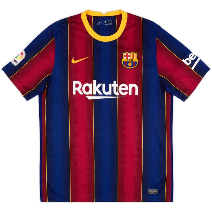 2020-21 Barcelona Home Shirt Messi #10
