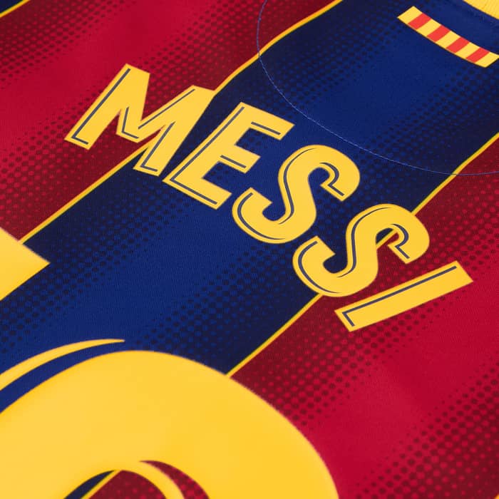 2020-21 Barcelona Home Shirt Messi #10