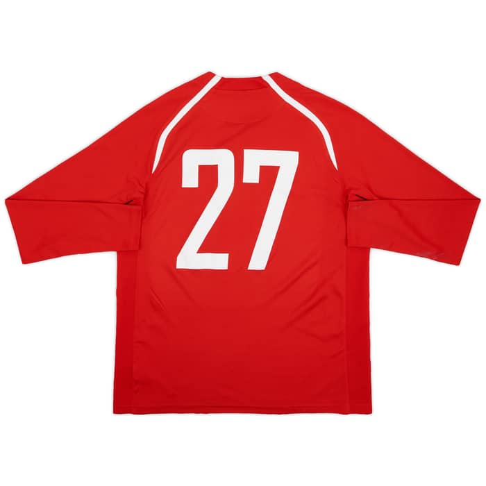 2000s Locomotive Tbilisi Home L/S Shirt #27 - 8/10 - (S)