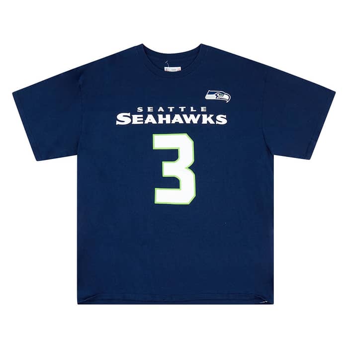 2012-15 Seattle Seahawks Wilson #3 NFL Tee XL