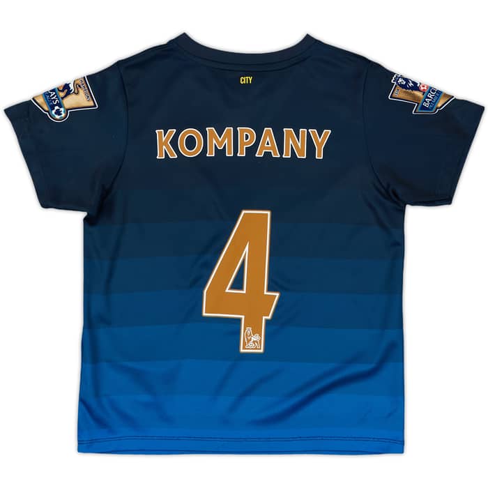 2014-15 Manchester City Away Shirt Kompany #4 - 10/10 - (5-6 Years)