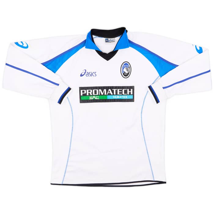 2003-04 Atalanta Match Issue Away L/S Shirt Smit #23