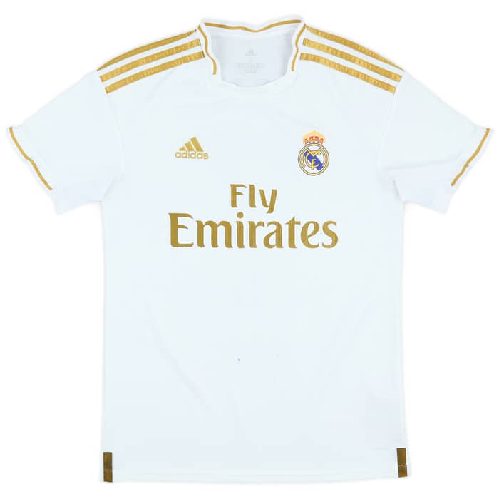 2019-20 Real Madrid Home Shirt Hazard #7 - 5/10 - (S)