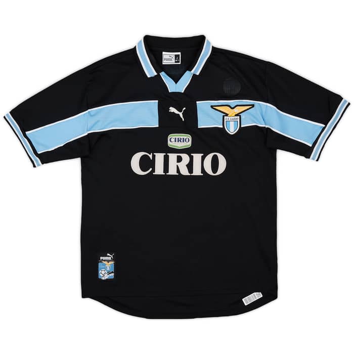 1998-99 Lazio Away Shirt Nedved #18 - 6/10 - (L)