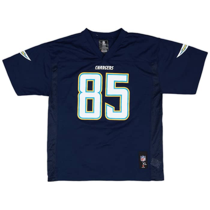 2013-16 San Diego Chargers Gates #85 NFL Replica Home Jersey - 9/10 - (XL.Boys)