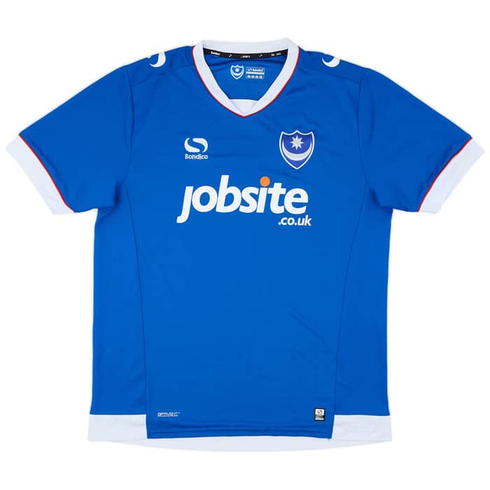 2016-17 Portsmouth Home Shirt - 7/10 - (L)