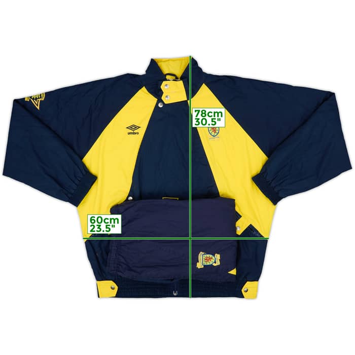 1990-92 Scotland Umbro Tracksuit - 5/10 - (XL)