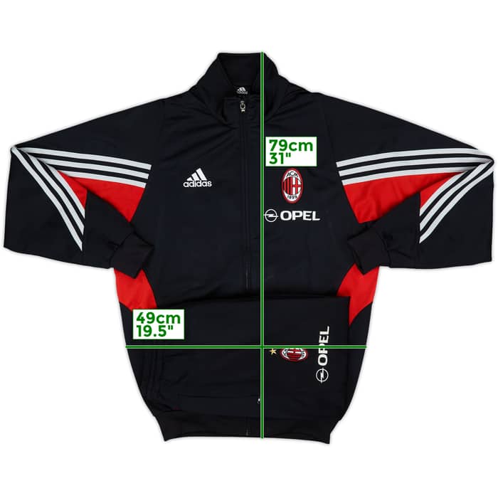 2003-04 AC Milan adidas Tracksuit - 7/10 - (M)