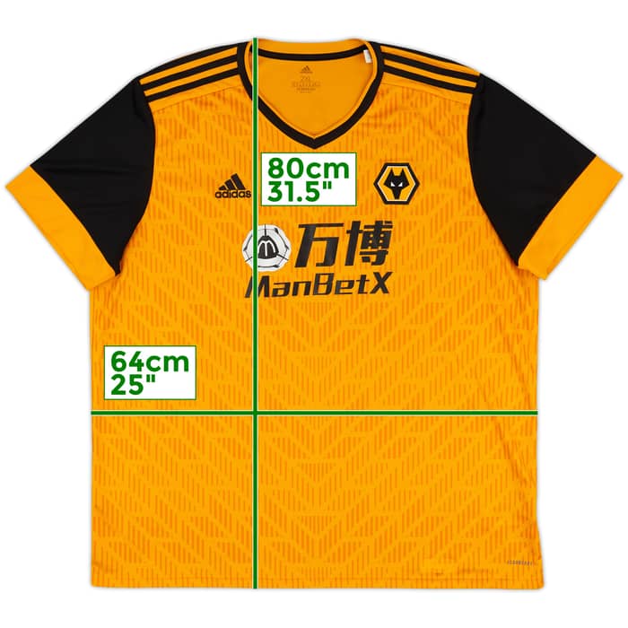 2020-21 Wolves Home Shirt Raul #9 - 9/10 - (XXL)