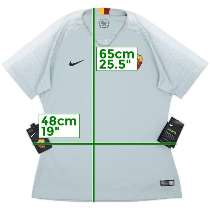 2018-19 Roma Away Shirt (Women's M)