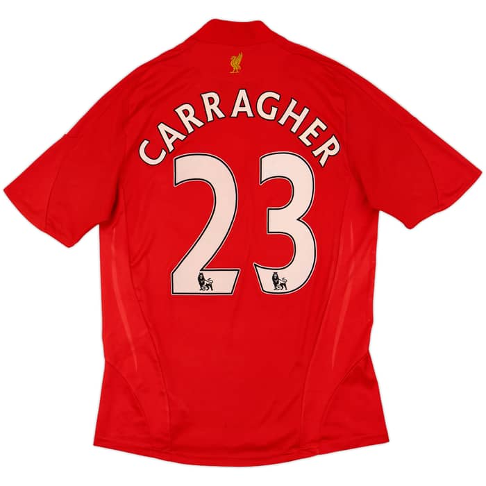2008-10 Liverpool Home Shirt Carragher #23 - 7/10 - (M)