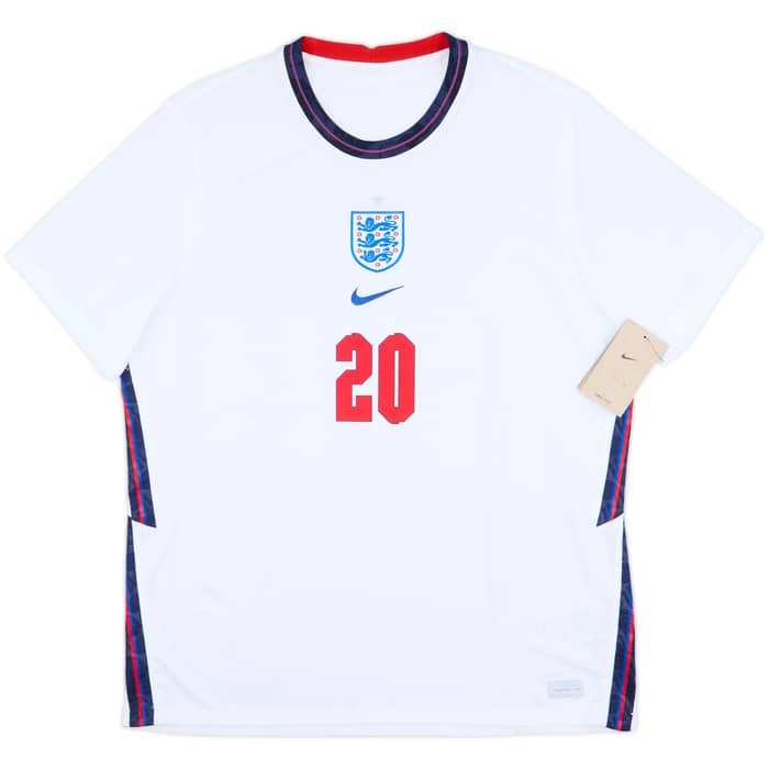 2020-22 England Home Shirt Foden #20 (XL)