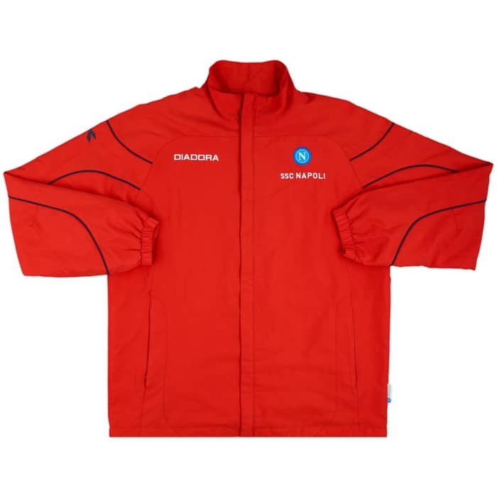 2007-08 Napoli Diadora Track Jacket - 8/10 - (XL)