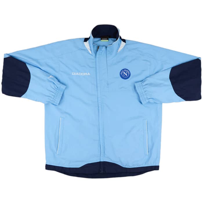 2007-08 Napoli Diadora Track Jacket - 7/10 - (XL)