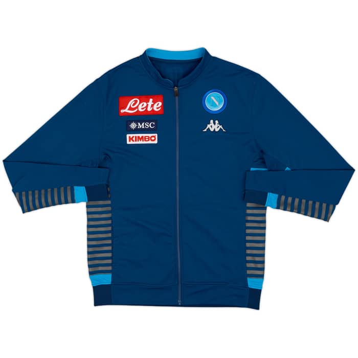 2019-20 Napoli Kappa Track Jacket - 6/10 - (L)